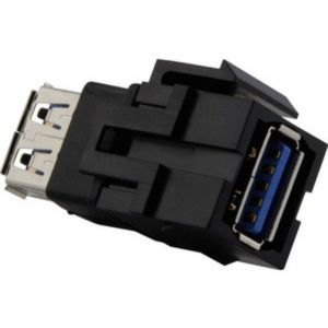 MEG4582-0001 USB-Keystone, USB 3.0, schwarz