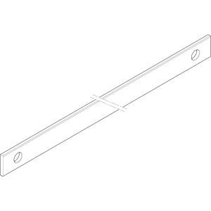 XCUW532B Cu-Schiene 2FB 30x5x587mm waagrecht, bei