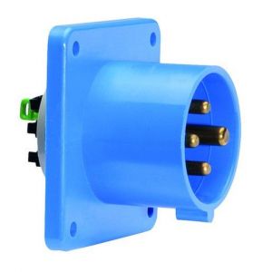 28017 Flanschstecker  16A 4p 230V 9h, IP44