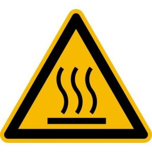 3146/61 DIN EN ISO 7010-W017 Warnung vor heißer