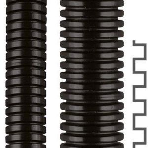 ROHRflex PA 12, AD34,5, Wellschlauch, PA 12, schwarz, für sehr flexible Anwendungen, AD 34,5, 29,0 x 34,5 mm