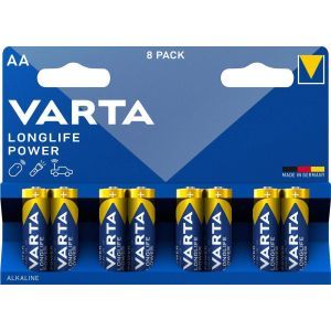 Longlife Power AA 8er, Batterie AA Varta Longlife Power 8er Blister04906121418