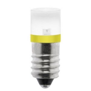 70113622 T10x26mm E-10 Flat LED Lamp, amber, 230V