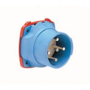 6118017, DSN1 EINBAUSTECKER Size.1/3P+N+E /20A 440V AC IP66/67/69/  BLAU