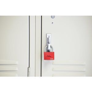 ABVS50011, T65AL/40 rot D/FNLI Aluminium Hangschloss