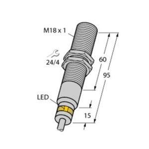 BI5-EM18D-VP6X/S120 Induktiver Sensor, für extreme Umgebungs