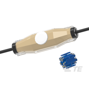 BV-1-43BD-KS1, Gießharz-Verbindungsmuffe 1kV, 4-5x4 mm²-4-5x16 mm², Klemmstein KS1, RAPID 4300B