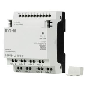 EASY-E4-UC-16RE1P, Ein-/Ausgangserweiterung für easyE4, 12/24 V DC, 24 V AC, Eingänge digital: 8, Ausgänge digital: 8 Relais, Push-In