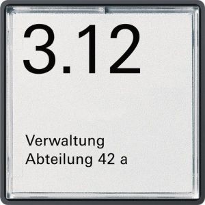 1071202 Namens-/Türschild 1f f. ED AL Zubehör