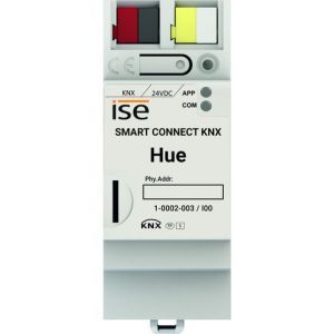 SMART CONNECT KNX HUE, KNX Integration vom Philips Hue SystemKNX/TP, Switch (2xRJ45), 2TE/DU (REG/DRA plus)