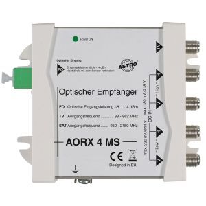AORX 4 MS Optischer Empfänger zum direkten Anschlu