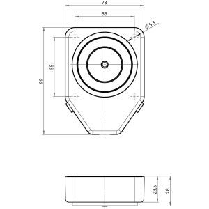 830-5IS-----F90 MAGNET 830 IS 500N, 24 V GS