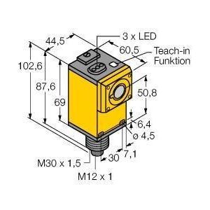 Q45UBB63DACQ6 Ultraschallsensor, Reflexionstaster