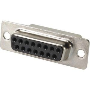 09670154701 D-Sub crimp 15-pole female assembly