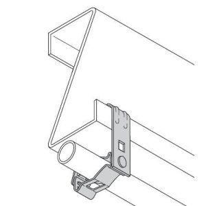 AV155-GM1926R Traegerklammer, senkrecht an 1,5-5mm + R