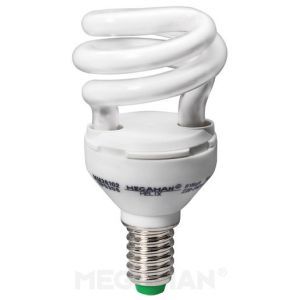 MM28102 Energiesparlampe HELIX 8W-E14/827 spiral
