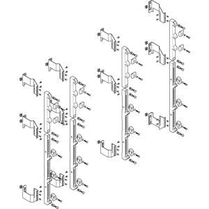 MFS58905 Sammelschienen-Modul flach 5FB/8RE 185mm