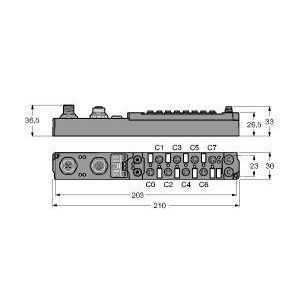 SDPL-0404D-1003 piconet Koppelmodul für PROFIBUS-DP, 4 d