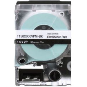 T100X000YKM-BK Etikettenkassette MP, Endlosband,Polyest