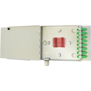 OSB8 Optische Spleiß-Box bis 8 SC/APC-Stecker