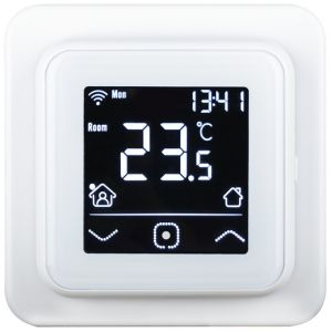 eTOUCH-wifi, Schaltereinbauthermostat mit Touchpad & WLAN-Funktion, weiß, 5-40 °C, 16 A