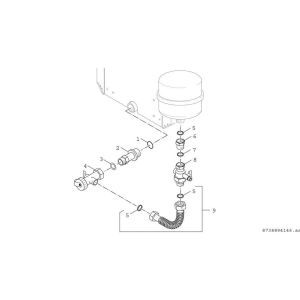 AAS, BOSCH Zubehör Warmwasserspeicher AAS Anschluss-Set externes Ausdehnungsgefäß