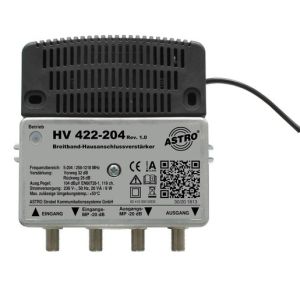 HV 422-204 Breitbandverstärker mit 204 MHz Rückweg,