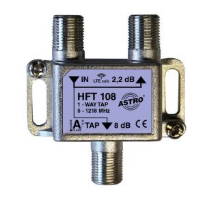 HFT 108 Abzweiger 1-fach 8,5 dB, 5 - 1200 MHz