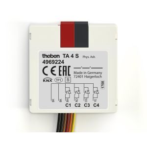 TA 4 S KNX KNX-Tasterschnittstelle Binäreingang 4-f