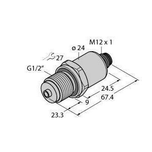 PT10R-1008-I2-H1141/X Drucktransmitter, mit Stromausgang (2-Le