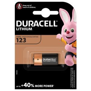 DCR123A Batterie Lithium 3V CR123A 1er Blister D