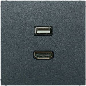 MA AL 1163 AN Multimedia-Anschlusssystem HDMI / USB 2.