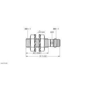 BI1.5-EG08K-AN6X-V1131 Induktiver Sensor