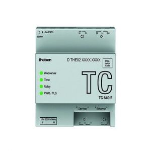 TC 649 E Digitale LAN-Zeitschaltuhr/Astro-Zeitsch