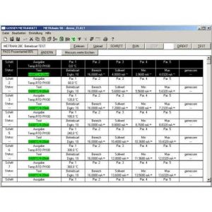 Update 90-FJ Kalibrier- und Justiersoftware für Tisch