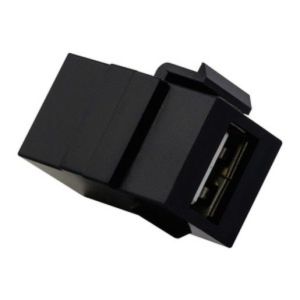 MEG4581-0001 USB-Keystone, USB A, schwarz