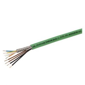 6XV1870-2J, IE Hybrid Cable 2x2+4x0,34, 4xCu 0,75mm + 4xCu 0,34mm2, Meterware
