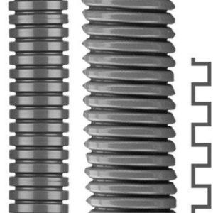 ROHRflex PA 6-L, AD10,0 Wellschlauch, PA 6 L, grau, wirtschaftli