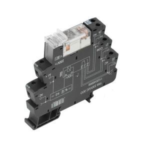 TRS 24-230VUC 2CO Relaiskoppler, 24?230 V UC ±10 %, LED gr