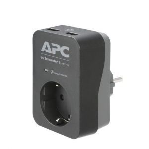 PME1WU2B-GR APC Essential SurgeArrest 1 Outlet 2 USB