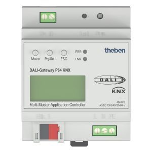 DALI Gateway P64 KNX Multi-Master Application-Controller als