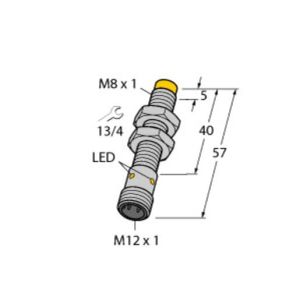 NI6U-EG08-AP6X-H1341 Induktiver Sensor, mit erhöhtem Schaltab