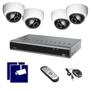 VA133 SET Videoüberwachungsanlage DVR42xN + 4x Inn