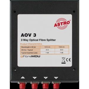AOV 3 Optischer 3-fach Verteiler, ca. 5,5 dB V