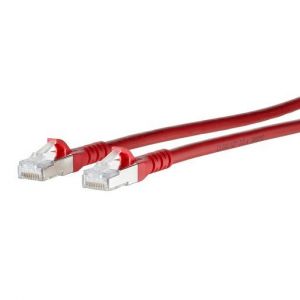 130845A066-E Patchkabel Cat.6A AWG 26 10,0 m rot