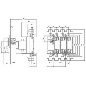 3KL7121-3DA00 SECTION FUS-NH 3x 100A SANS COMM.