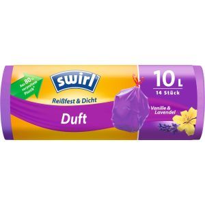 917522 VPE Swirl®   10 l Duft-Müllbeutel Vanille-La