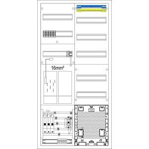 EHZ54APZ-16-50-TIEHZ, EHZ54APZ-16-0050-TIEHZ, 1 ZP, 16mm²,1R,1 VAPZ incl. APL,1 DS, SLS 50A, TIEHZ, 2 PPV, 1 PL150