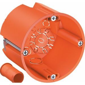 HG 61, HW Geräte-Verbindungsdose Ø68mm, H61mm, PP, orange