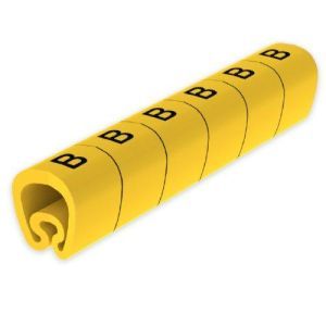 1811-B, Unex Abreißbare Kabelmarkierungen 2-5 mm aus Plastifiziertem PVC